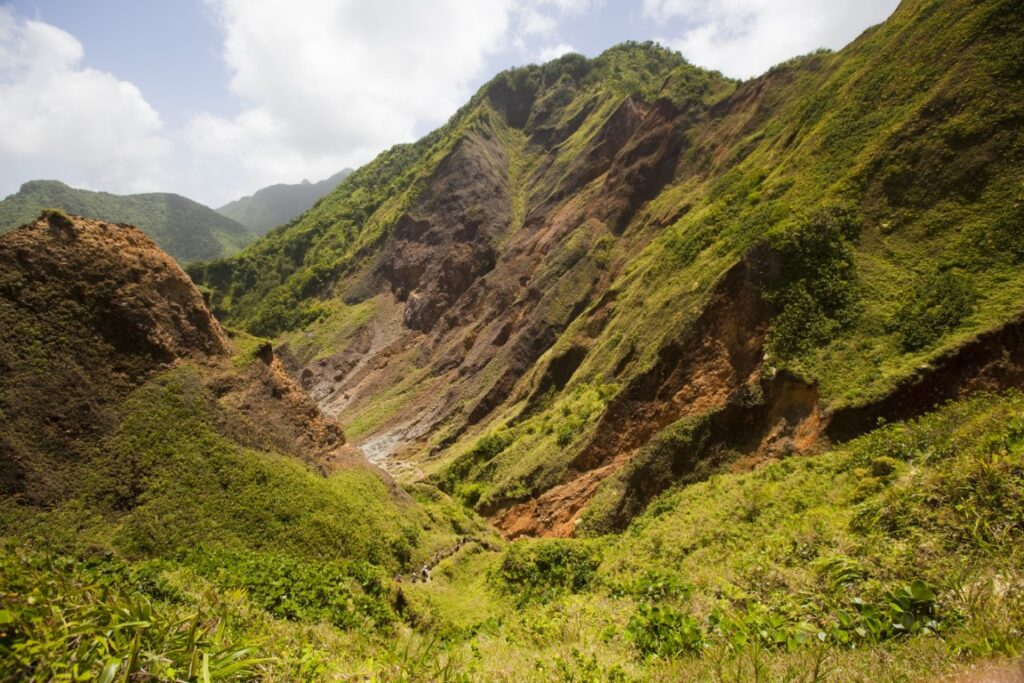 Boiling Lake Hiking Route, Valley of Desolation, Dominica